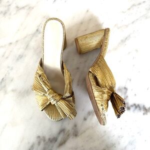 Women's Bow Heeled Sandals